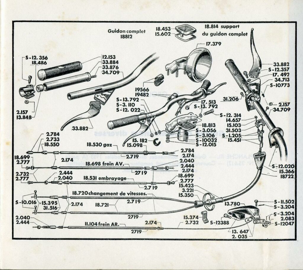 Potence et guidon Acma 53