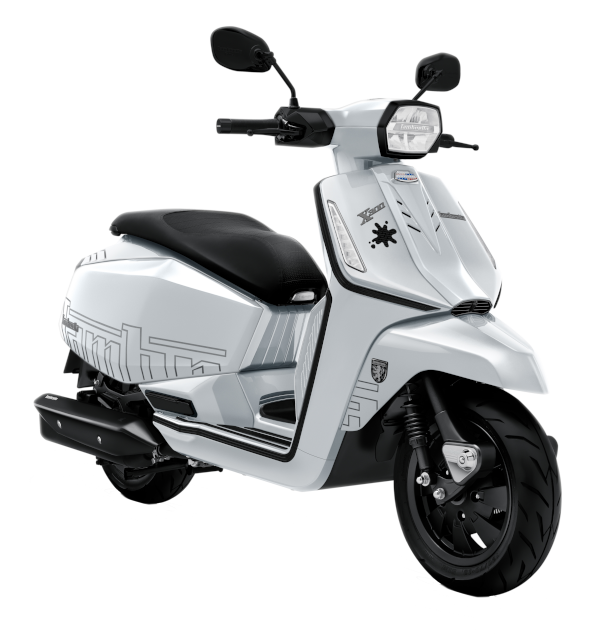 Lambretta X300 GP M5 White Rangle