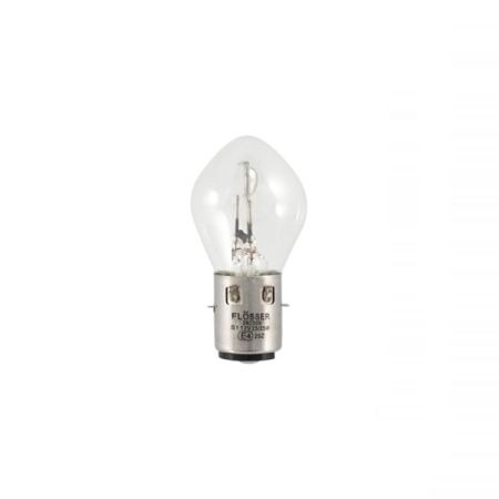 Ampoule BA20D Blanche code/phare Vespa 12V 35/35W