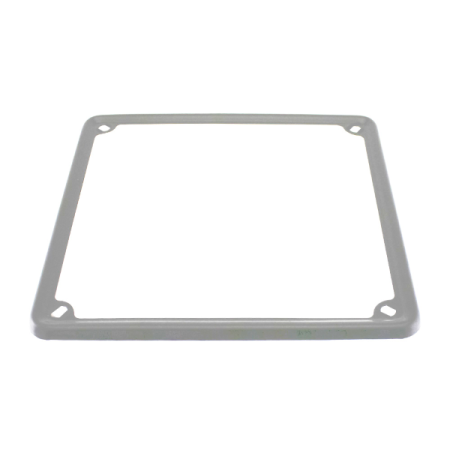 Entourage Inox de plaque immatriculation pour Vespa