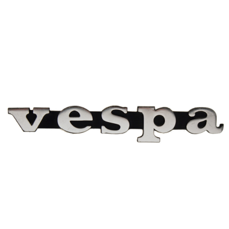 Sigle de tablier "Vespa" Vespa 50/90/125 Primavera ET3/P80/Rally/TS/PX 1ère série