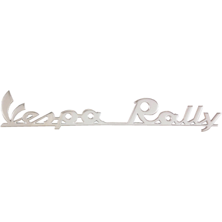 Sigle arrière "Vespa Rally" pour Vespa 180 Rally
