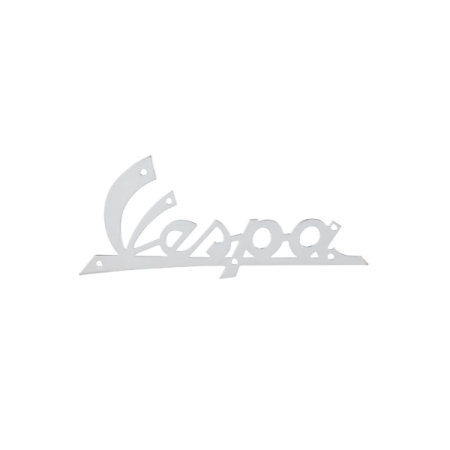 Sigle de tablier "Vespa" chromé pour Vespa VNA/VNB