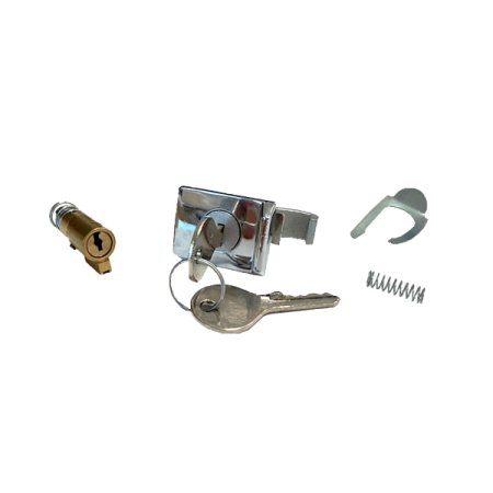 Kit serrure 2 pièces en 4mm pour Vespa GTR/TS/ET3