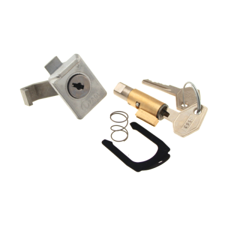 Kit serrure 2 pièces "Zadi" en 4mm pour Vespa GTR/TS/ET3