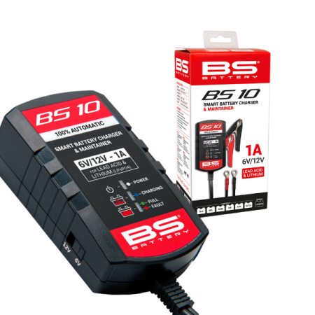 Chargeur avec maintien de charge BS Battery 6v/12v