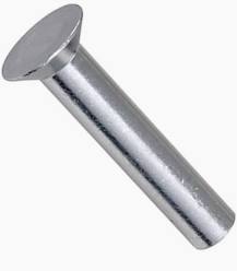 Rivet à mater 2x8 tête Fraisé pour emblème de cravatte Vespa Acma 1957/58