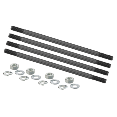 Jeu de goujons + rondelles + écrous pour haut moteur vespa GT/Sprint/PX125