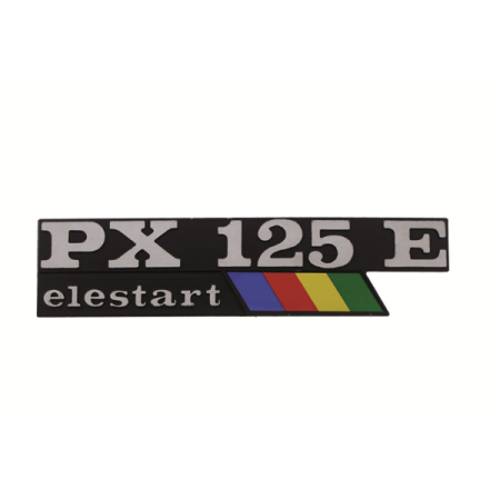 Sigle d'aile "PX 125 E Elestart" pour Vespa PX Arco