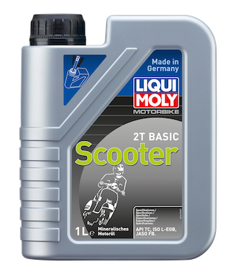 Liqui Moly Huile 2T Basic Scooter Minérale 1L