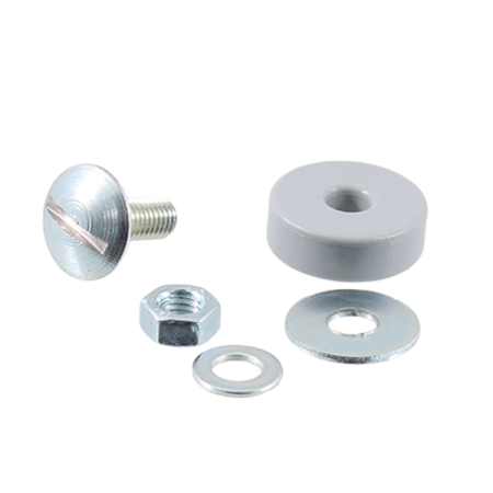 Kit vis latérale de garde boue + rondelles d'épaisseur Vespa 50/90/125 Primavera/P80/ET3