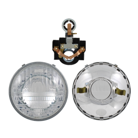 Optique de phare complet "SIEM" Vespa 90 / 125 Primavera / ET3